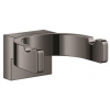 GROHE Selection 41049A00 Dvojitý háčik na kúpací plášť, Grafit GRO 41049A00