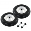 vidaXL Kolesá na fúrik z PU s nápravami 2 ks 4.00-8 390 mm - 171271-105561