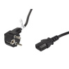 LANBERG CEE 7/7 na IEC 320 C13 POWER CORD 5M VDE černý CA-C13C-11CC-0050-BK Lanberg