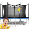Záhradná trampolína 12ft/374cm s vnútornou sieťou a rebríkom Neo-Sport