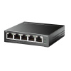 TP-Link TL-SG105MPE síťový přepínač L2 Gigabit Ethernet (10/100/1000) Podpora napájení po Ethernetu (PoE) Černá