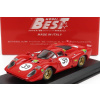 Best-model Najlepší model Ferrari 312p 3.0l V12 Coupe Team N.a.r.t N 39 24h Le Mans 1970 S.posey - T.adamowicz 1:43 Red