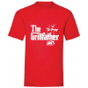 The Grillfather - Červená , Pánske , S