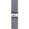 Apple Watch Acc/42/Grey/Blue Nike Sport Loop