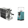 Stone Espresso Mine Black + Eureka Mignon Specialita, CR tiffany blue