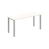 OFFICE PRO s.r.o. HOBIS kancelársky stôl rovný - UE 1600, hĺbka 60 cm, biela