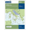 IMRAY M23 Mapa Jadranu tlačená na papier, Jadran, Golfo di Trieste po Bar a Promontorio del Gargano, 1:750000 ICM23-2 Chorvátsko, Taliansko, Čierna hora, Bosna a Hercegovina