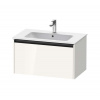 Duravit Ketho.2 Umývadlová skrinka, 44x81x48 cm, 1 zásuvka, lesklá biela K25063022220000