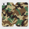 Flipové pouzdro Mobiwear - Apple iPhone 8 - V111P Maskáče (Knížkové flip pouzdro, obal, kryt na mobil Apple iPhone 8 - V111P Maskáče, materiál Umělá kůže + TPU - ochrana 360°, stojánek, silikonová van