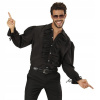 Košeľa so žabotom Disco Flamenco Pirat čierna M/L
