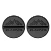 Dakine Round Scraper Stomps - Clear Black one size