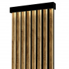 Lamelový panel - garniža s LED osvetlením - 48,4 cm - Dub prírodný Lancelot Odtieň dosky: K350RT
