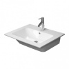 Duravit ME by Starck - Umývadlo do nábytku 630x490 mm, s prepadom, biela 2336630000
