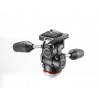 Manfrotto MH804-3W Mark II, trojcestná hlava z materiálu ADAPTO s odnímateľnou doštičkou