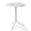Plastový záhradný stôl Spritz Bianco 60,5 cm NARDI