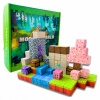 Sada magnetických vzdelávacích kociek Minecraft 110 kusov + ĽUDIA