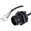 Zabudovaná zásuvka Micro-USB B zásuvka, vstavateľná Buccaneer 4000 Vhodné pre: PXP4040 PXP4043/B Bulgin Množstvo: 1 ks; PXP4043/B