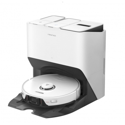 Roborock S8 Pro Ultra white, robot wacuum cleaner with dock