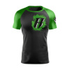 Detský Rashguard REVGEAR s krátkym rukávom - zelená Youth S