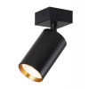 IMMAX NEO PUNTO-1 SMART bodové svítidlo černé zlaté zdroj GU10 4,8W, RGB+CCT, Zigbee 3.0, TUYA (07261Z)