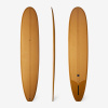DECATHLON Surf longboard 900 9' Classic oranžový