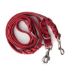 Kožené vodítko R3 červené