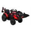 Elektrický traktor 720-T – červený