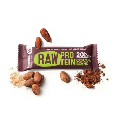 Bombus Raw protein Cocoa beans 50g