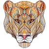 IZMAEL Drevené Leopard/M 160 dielov