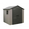 Lifetime Stella plastový záhradný domček 213 x 213 x 228 cm, šedá farba Lifetime Products
