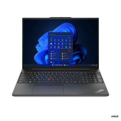Lenovo ThinkPad E/E16 Gen 1 (AMD)/R7-7730U/16''/FHD/16GB/1TB SSD/AMD int/W11H/Black/3R 21JT001VCK