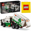 LEGO Technic Mack LR Elektrické smetiarske auto 42167 + LEGO papierová taška (LEGO 42167 TECHNICS ELEKTRICKÉ NÁKLADNÉ VOZIDLO MACK SMIERKA + DARČEKOVÁ TAŠKA)