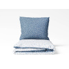 Dreamy Linens Obliečky bavlnené modré Kvietky a Motýliky