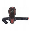 Chrbticový chránič nucleon KR-R CELL 2021, ALPINESTARS (transparentné / sivá / červená / čierna) Velikost: XL