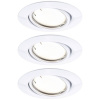 Paulmann 92463 LED vstavané svetlo sada 3 ks LED 14.7 W biela; 92463