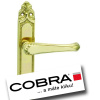COBRA IKARUS Povrch: OLV - mosadz leštená lesklá, Rozteč: 90 mm, Prevedenie: PZ LI (kľučka ľavá/guľa)