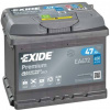 Autobatéria Exide Premium 12V 47Ah 450A - EA472