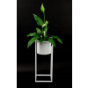 Stojan na kvety - Kvetinový Metal Ugo 60cm White Loft Hit (Stojan na kvety - Kvetinový Metal Ugo 60cm White Loft Hit)