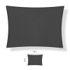 Shadow Comfort Slnečný Obdĺžnik SHADOW 3,0 x 5,0 m - 300g Farba: Carbon čierna