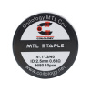Předmotané spirálky Coilology MTL Series - MTL Staple Ni80 (0,68ohm) (10ks)
