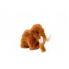 Mamut plyš 10x17cm hnedý 0m+