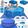 RÁMOVÝ BAZÉN 305x76 ZÁHRADNÉ ČERPADLO MAT SET (RÁMOVÝ BAZÉN 305x76 ZÁHRADNÉ ČERPADLO MAT SET)
