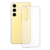 Techsuit Clear Silicone – puzdro na Samsung Galaxy S24 FE – priehľadný KF2332311