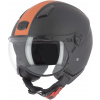 Prilba na motorku ASTONE KSR-2 black matt/orange - S (55/56)