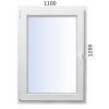 Plastové okno 1100x1200 OS ALUPLAST 4000