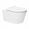 Swiss aqua technologies WC závěsné SAT Brevis včetně prkénka softclose, zadní odpad SATBRE011RREXP