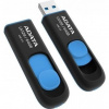 ADATA 64GB USB kľúč DashDrive Value UV128 USB 3.0, čierno-modrý AUV128-64G-RBE