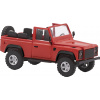 Busch 54390 H0 model osobního automobilu Land Rover Defender 90 otevřený, červená