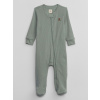 GAP Baby overal na zips Zelená 6-9M Zelená Zelená