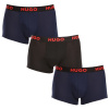 3PACK pánske boxerky HUGO viacfarebné (50496723 406) M 120 dní na výmenu alebo vrátenie tovaru!